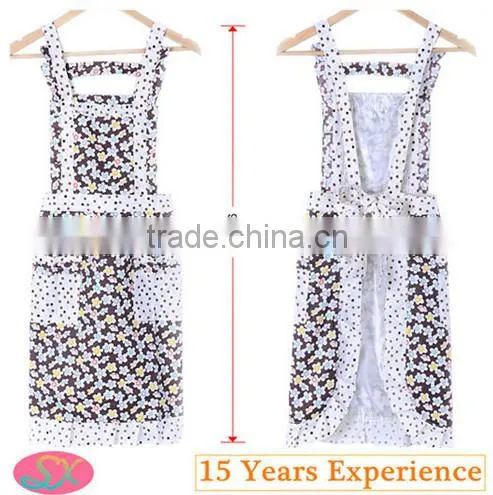 hot fashion printing cotton betty apron