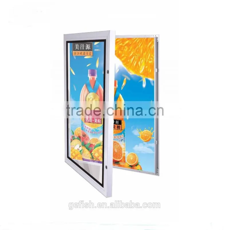 Customized outdoor waterproof aluminum led display frame with locked