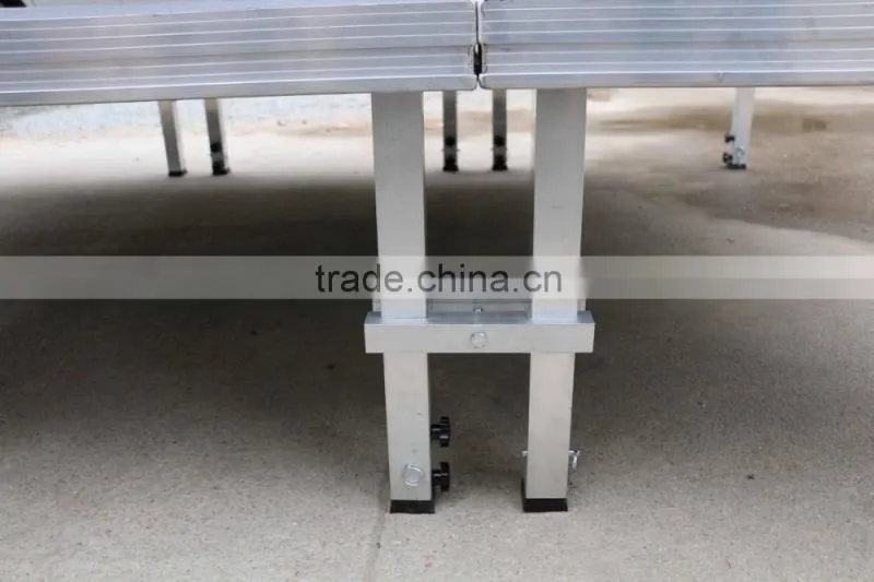 Used in various industries performances event truss stage,mobile stage