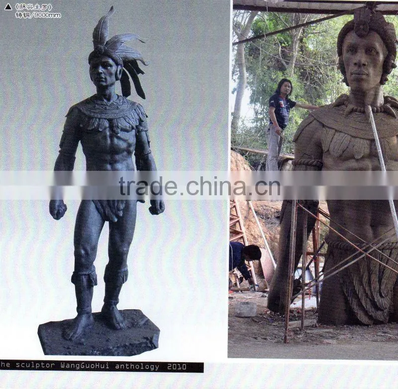 Bronze buddha statue