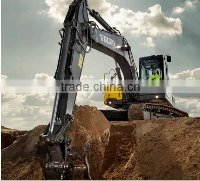 big brand volvo Ec210d swamp excavator type and capacity for sale