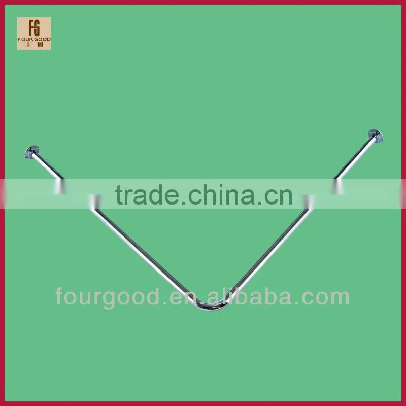 display garment hanging rails