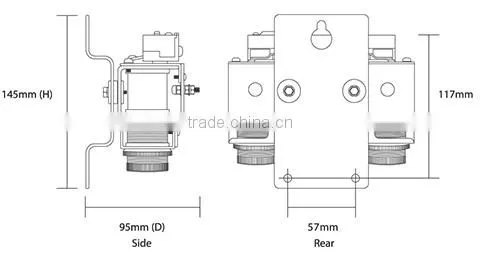 Demco 2001-E Magnetic Overload Relay