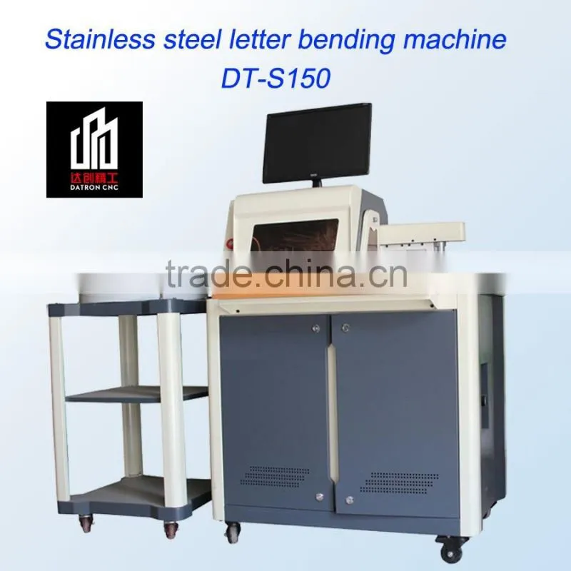 2016 new design CNC Stainless steel Channel letter bending machine manufacturer provide special for Overseas market