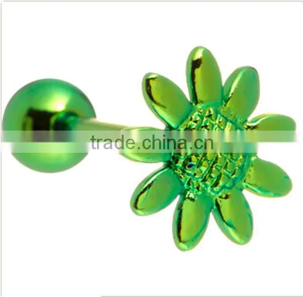 Fashion animal tongue ring barbell piercings body jewelry