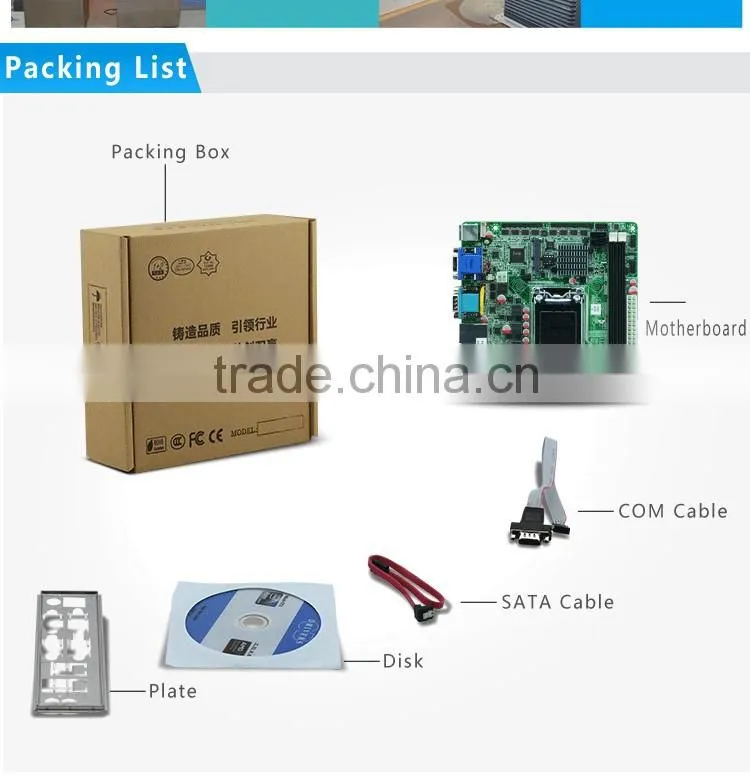 The fourth generation Haswell LGA1150 Processor cheap industrial motherboard for all in one pc