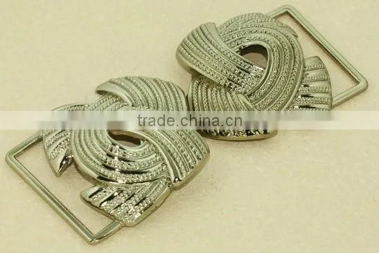 new style decorative rhinestone heart shape dress buckle