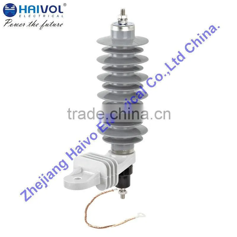 Polymeric Housed Metal-Oxide 24kv Lightning Arrester without GAPS (YH10W-24)