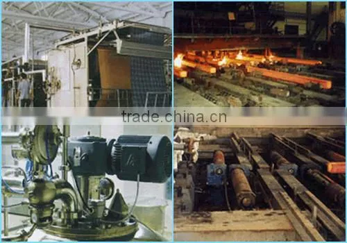 China manufacturer Guomao S Series helical worm ratio reduction gear box for cement mill