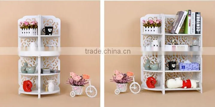 Best Selling MINI Modern Carved Plastic Storage Shelf