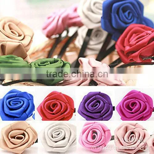 2014 Yiwu Aimee wholesale make silk flowers hair clips(AM-JJ-05)