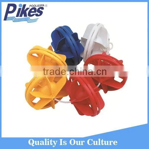 Olympic standard swimming pool lane rope 20cm with hook pool lane rope