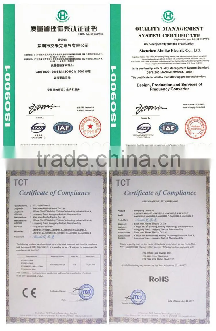 ac current vector inverter 30KW 380V 60HZ three phase made in China Shenzhen