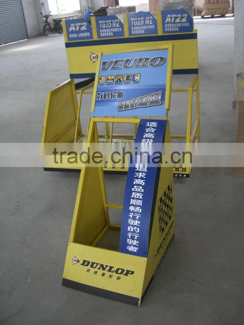 tire rack,commercial tire rack,tire display stand