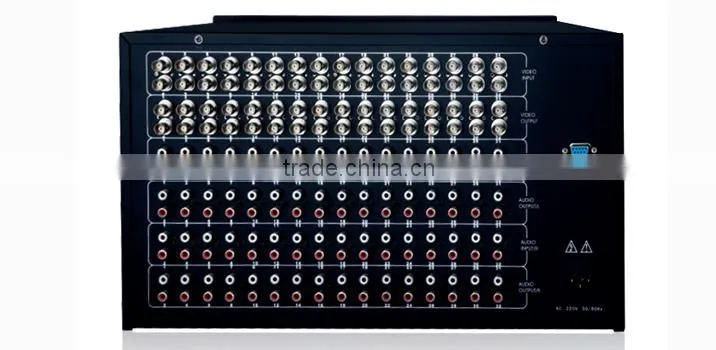Home Automation Control System Programmable Central Controller 10 inch Wired/RF Touch Panel 64*16 Matrix Switch