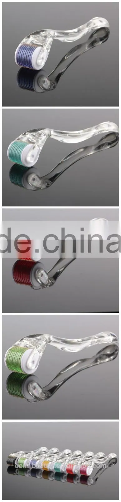 2016 best selling vibration physician therapy derma roller microneedle 540 titanium/micro needle therapy