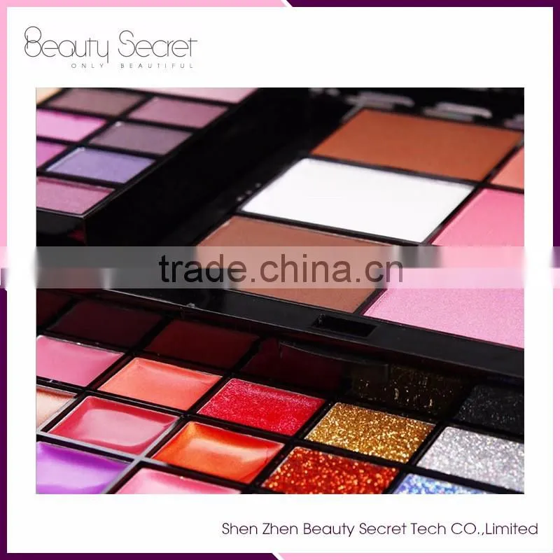 new design with blush 74 multi-colored eye shadow palette