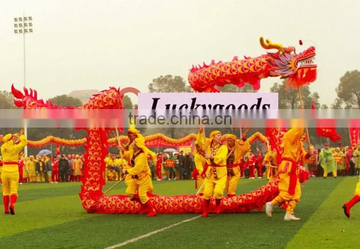 18m long hot selling chinese carnival dragon for new year