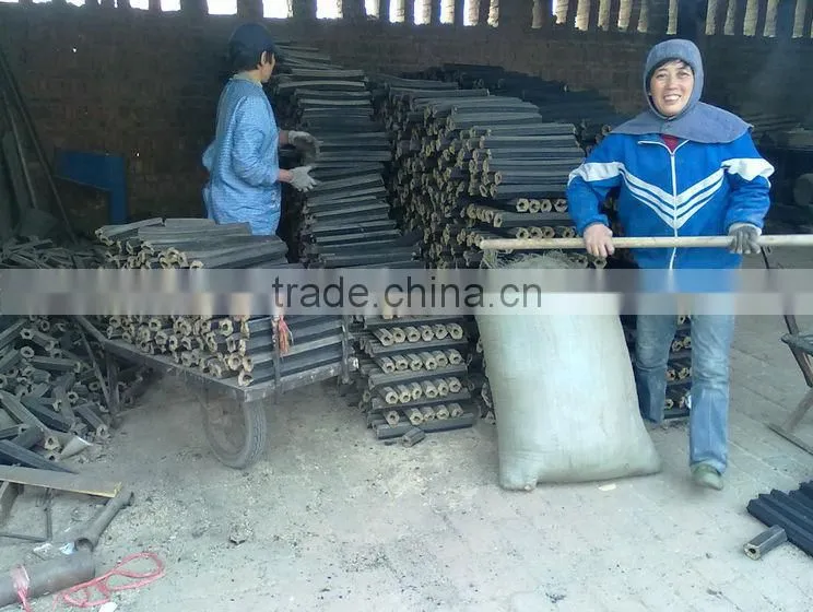 manufacture supply high temperature and long time burning machine made charcoal for BBQ