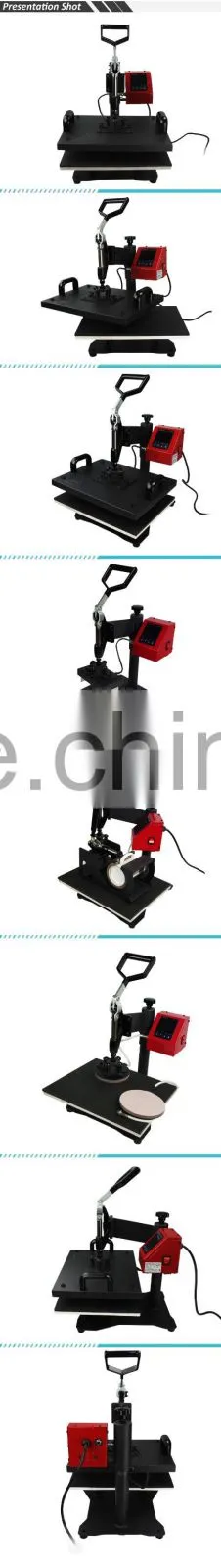 5 in 1 Combo Heat Press Machine