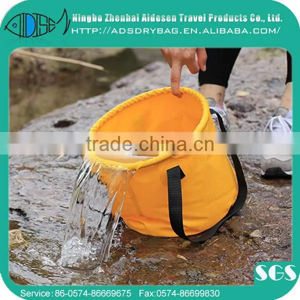 500D PVC Folding Bucket for fishing,water games and garden