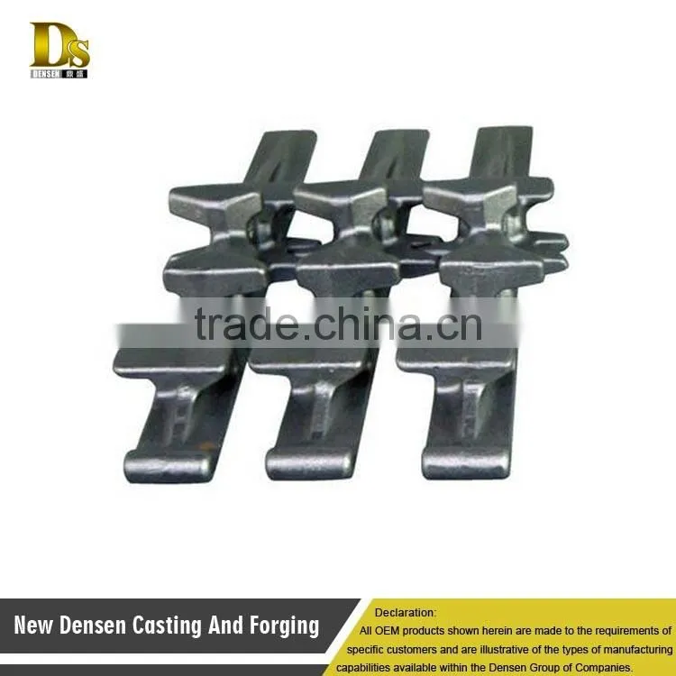 China produces high quality OEM shell casting iron teeth