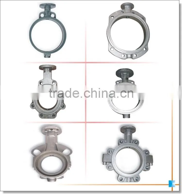 Custom cast iron casting body parts