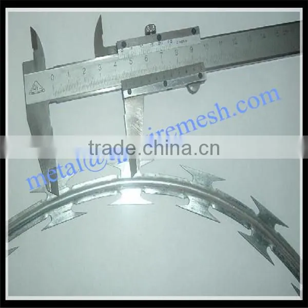 high quality concertina razor wire / high security razor wire price