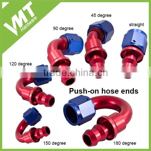 Universal Racing parts AN18 straight push lock hose ends