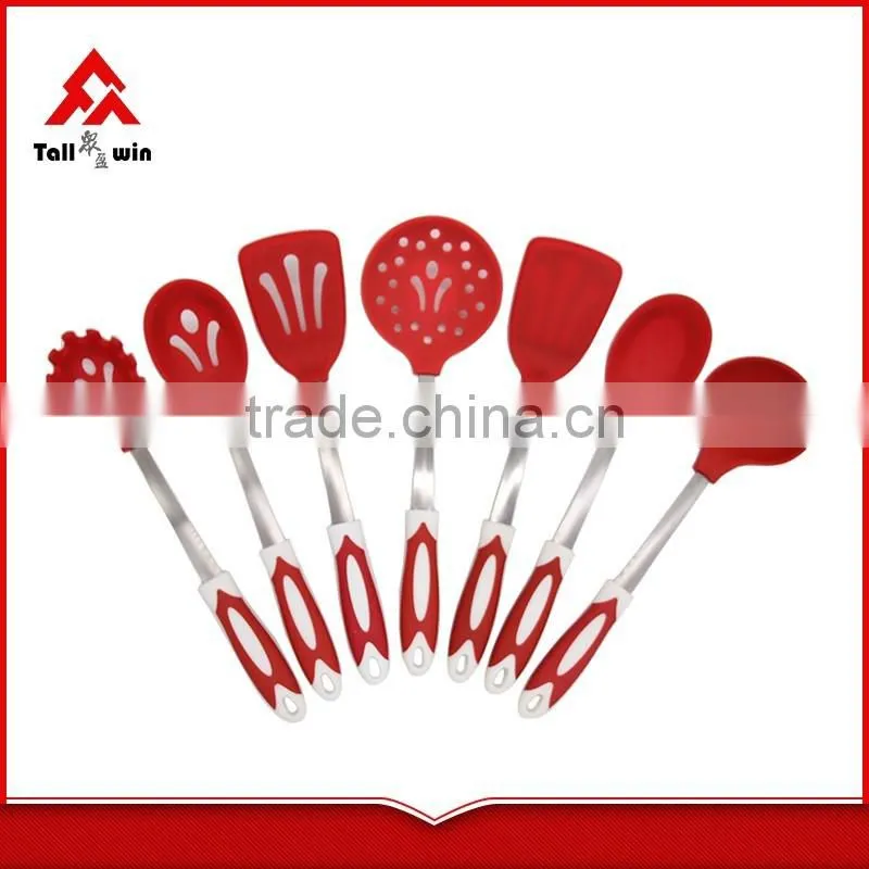 Amazon hot selling silicone kitchen utensils cooking tools
