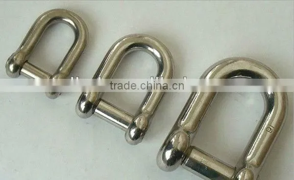 High quality stainless 304/316 steel chain shackle