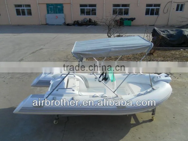 2014 luxury pvc inflatable rib boat