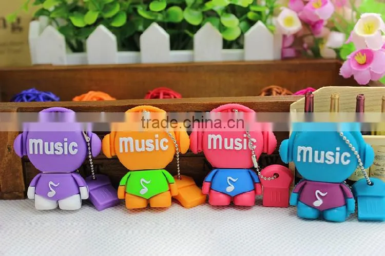 cheap soft PVC usb stick logo print