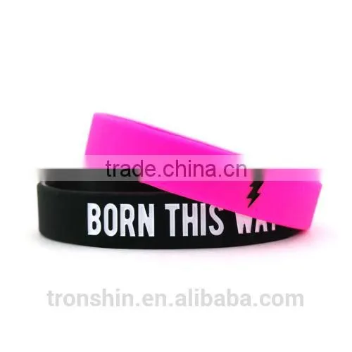 custom hand bracelet silicone wristband rubber bracelet silicone rubber wristband