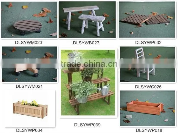 Flower pot pedestal/outdoor flower planters holder/flower box display stand