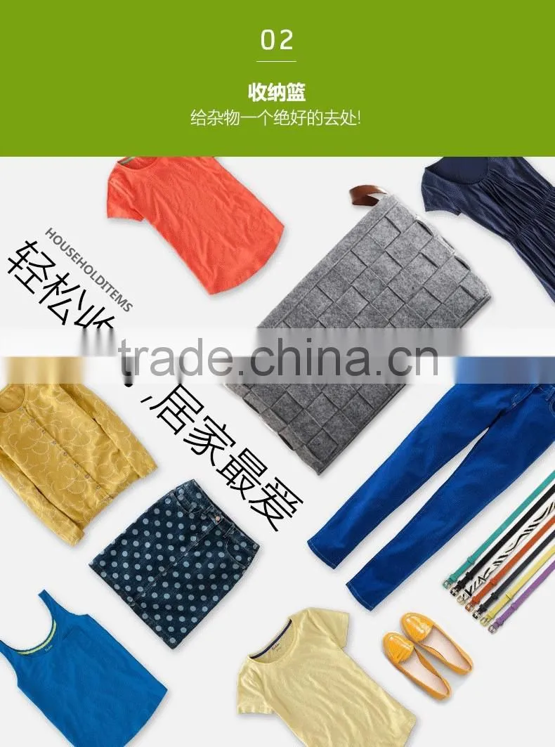 High Quality Handmade Felt Bag,Felt Storage Bags