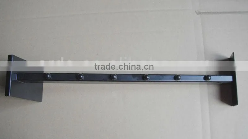 High Quality Wavy Clothes hanging hook cast iron display hooks