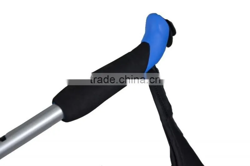 Nordic walker poles, 2 sections, internal lock, EVA handle with glove, Aluminum shaft, SZ17013