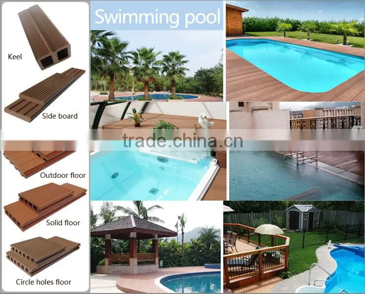 composite solid wpc floor timber