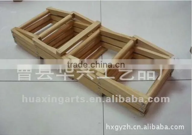 Wooden wine rack for home or bar