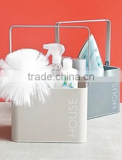 Metal housekeepr storage box