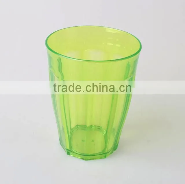 FDA 450ML Transparent Color Plastic Drinking Cup