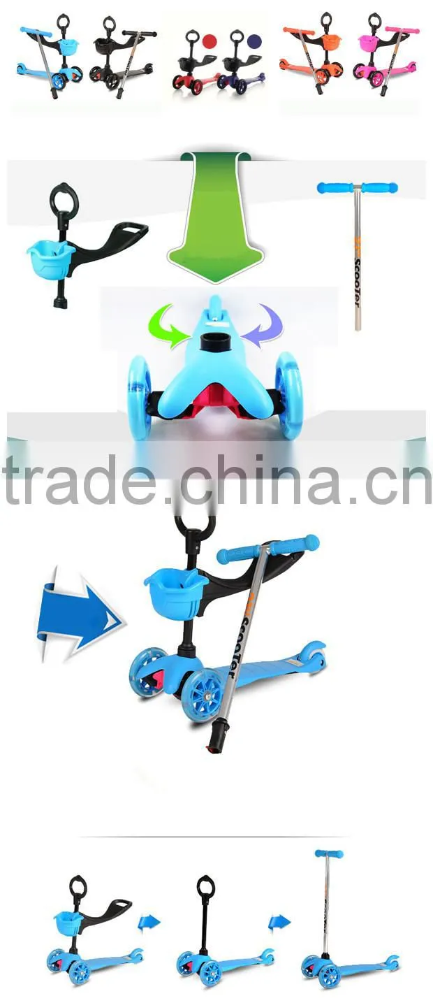 3 in 1 scooter with SGS EN71 certification