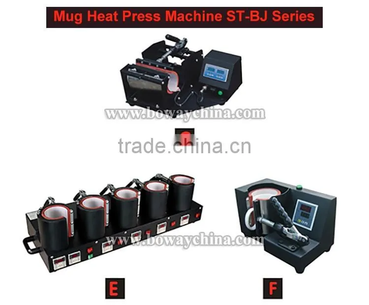 3 in 1 coffee ceramic mug heat transfer printing machine