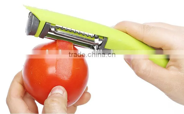 Hand Adjustable 3 In 1 Multifunction Fruit & Vegetable Peeler
