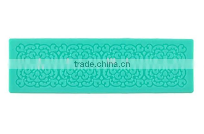 Silicone fondant mat silicone lace mat for cake decorating