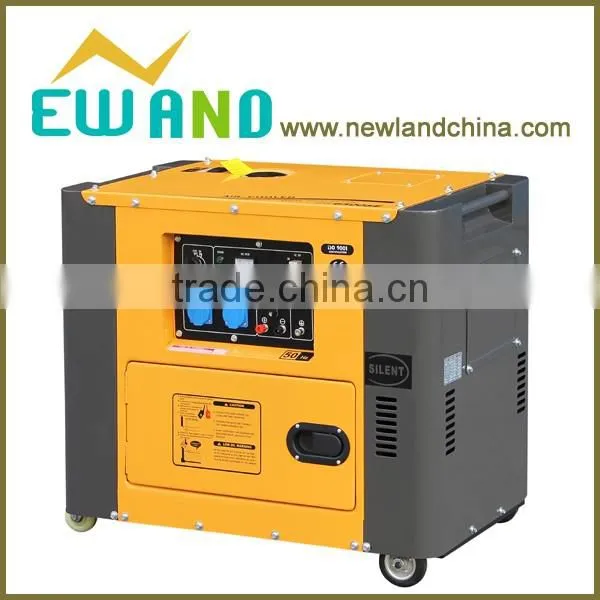electric start soundproof 5kva diesel generator