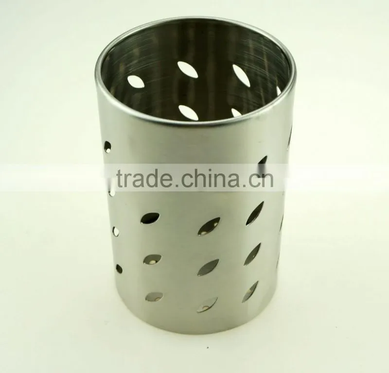 42125 Stainless steel Chopstick Tube/ Kitchen Utensil Holder / chopsticks holder