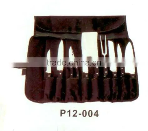9pcs knife set in nylon bag