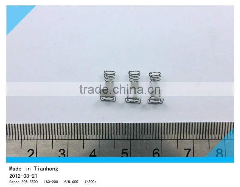 Special compression springs with irregular diameter